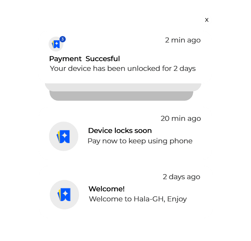 Mobile push notification preview