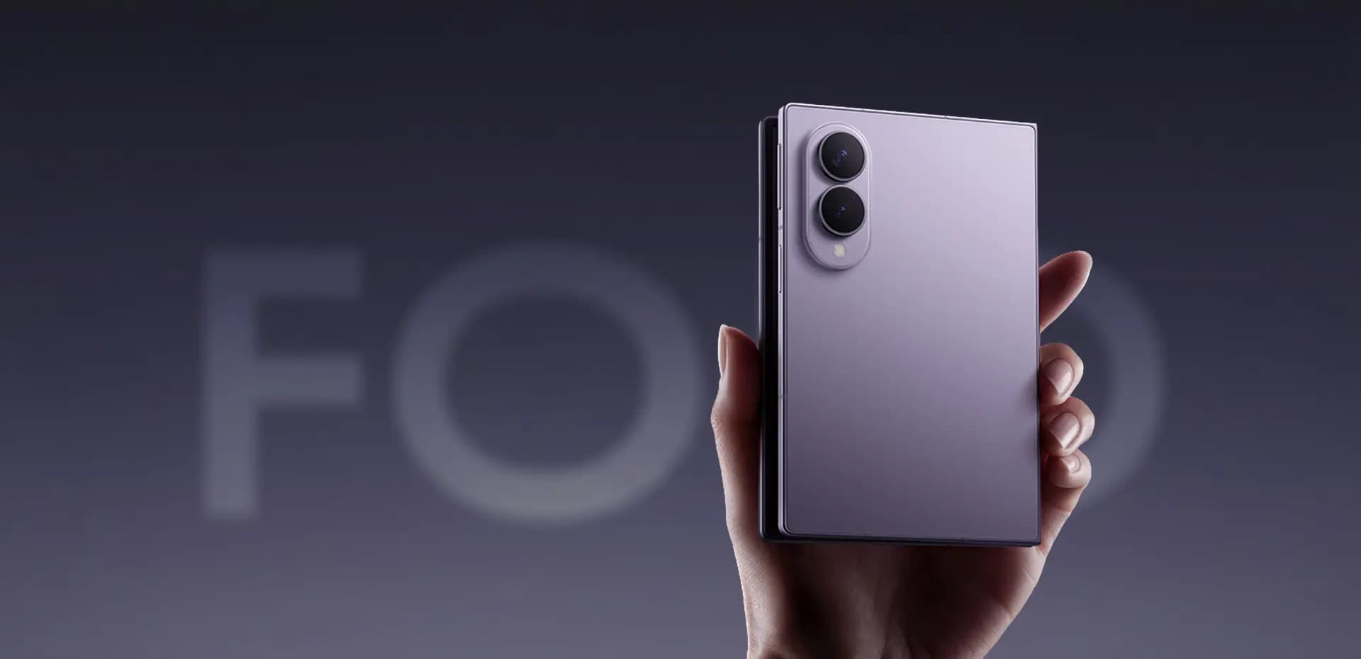 Samsung Galaxy Z Fold8 held in hand